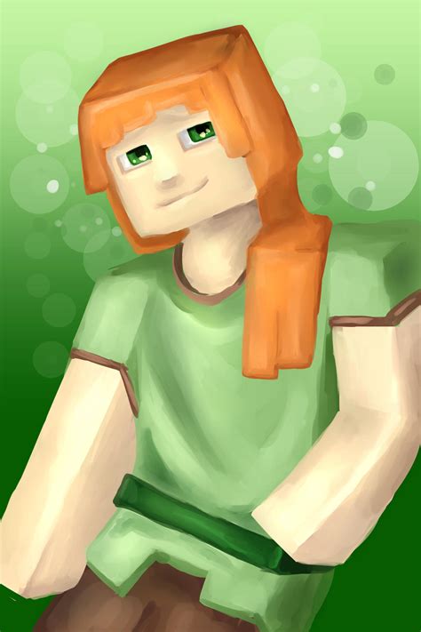 naked minecraft alex|Character: alex .